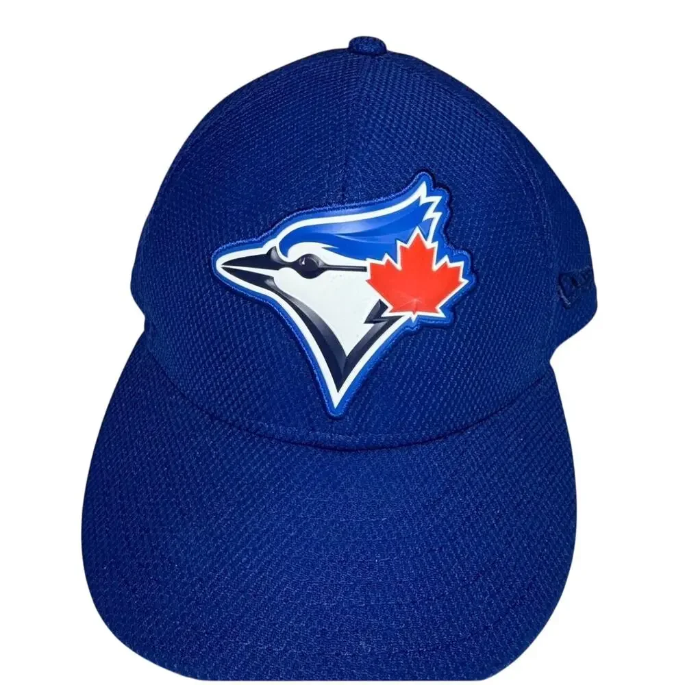 Toronto Blue Jays New Era 59FIFTY Fitted Hat 7 3/8 Blue 3D Rubber Logo MLB